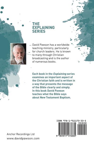 Produktbild: EXPLAINING New Testament Baptism