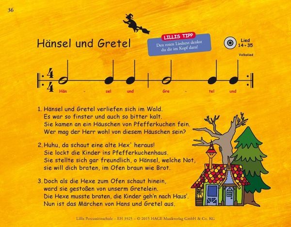 Produktbild: Lillis Percussionschule (mit CD)