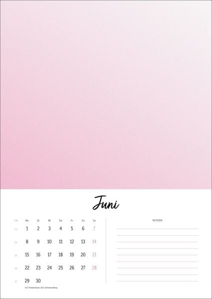 Produktbild: Kreativkalender Design A4 2026