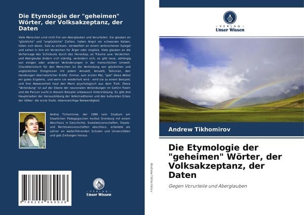 Produktbild: Die Etymologie der "geheimen" W&ouml;rter, der Volksakzeptanz, der Daten