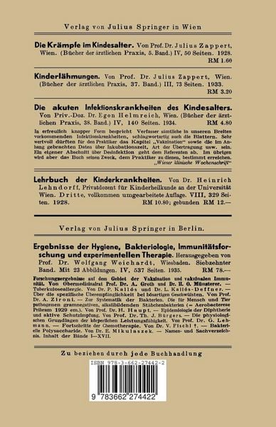 Produktbild: Die &bdquo;Postvaccinale Encephalitis&ldquo;
