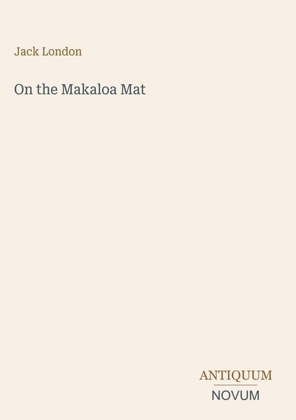 Produktbild: On the Makaloa Mat