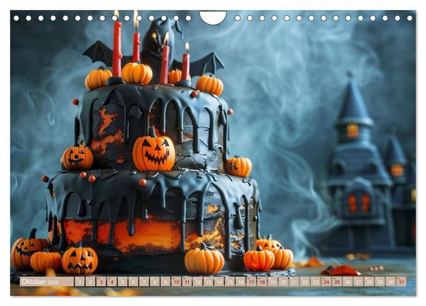 Produktbild: Famose Motivtorten (Wandkalender 2026 DIN A4 quer), CALVENDO Monatskalender