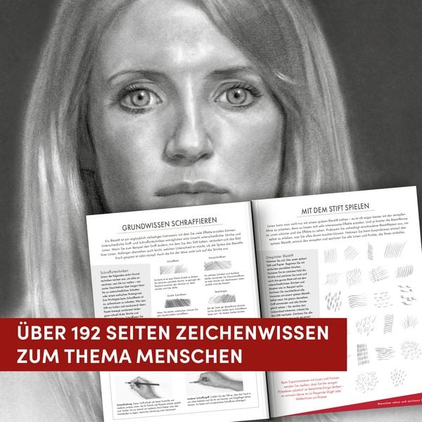 Produktbild: Die Kunst des Zeichnens Menschen. Die beste Zeichenschule