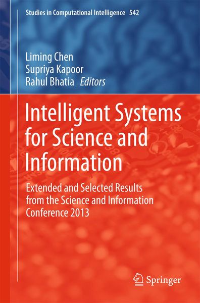 Produktbild: Intelligent Systems for Science and Information