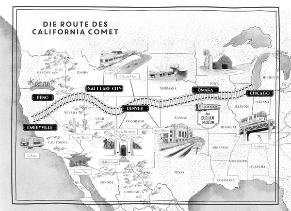 Produktbild: Abenteuer-Express (Band 2) &ndash; Entf&uuml;hrung im California Comet