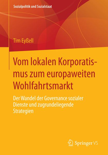 Produktbild: Vom lokalen Korporatismus zum europaweiten Wohlfahrtsmarkt