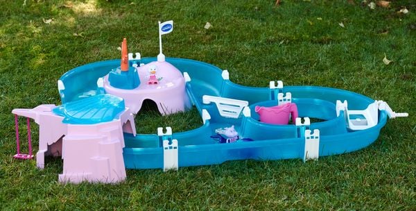 Produktbild: BIG 8700001523 - AquaPlay Wasserbahn Mermaid, mit Zubeh&ouml;r, 108x90x18cm