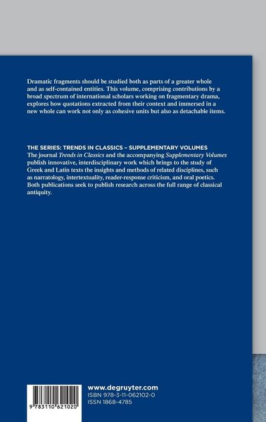 Produktbild: Fragmentation in Ancient Greek Drama