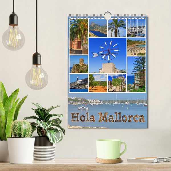 Produktbild: Hola Mallorca (Wandkalender 2026 DIN A4 hoch), CALVENDO Monatskalender