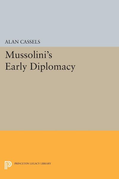 Produktbild: Mussolini's Early Diplomacy