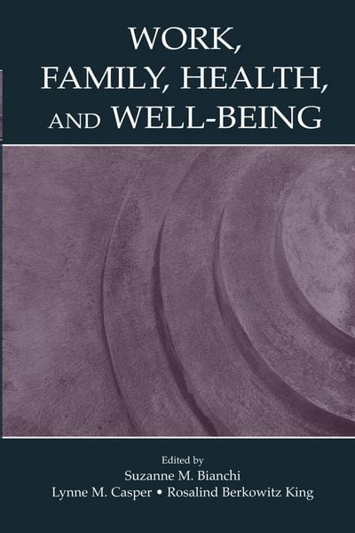 Produktbild: Work, Family, Health, and Well-Being