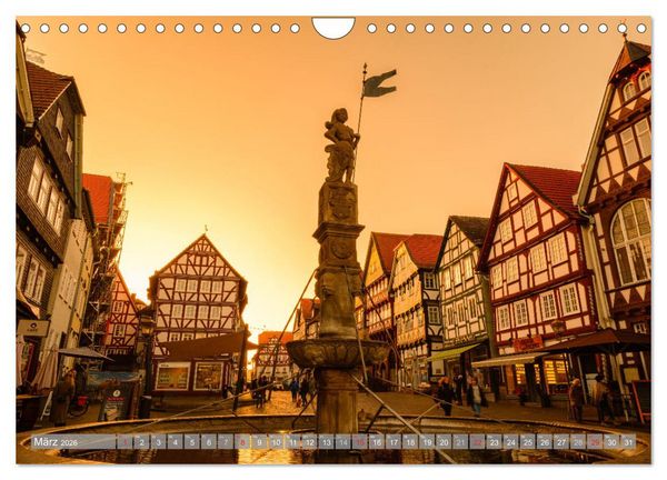 Produktbild: Ein Blick auf Fritzlar (Wandkalender 2026 DIN A4 quer), CALVENDO Monatskalender