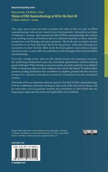 Produktbild: Visions of DNA Nanotechnology at 40 for the Next 40