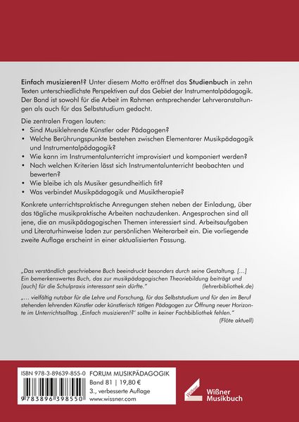 Produktbild: Einfach musizieren!?