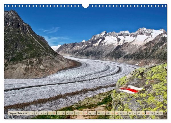 Produktbild: Auf der gro&szlig;en Tour durch die Schweiz, Etappe 1, Appenzell zum Genfer See (Wandkalender 2026 DIN A3 quer), CALVENDO Monatskalender