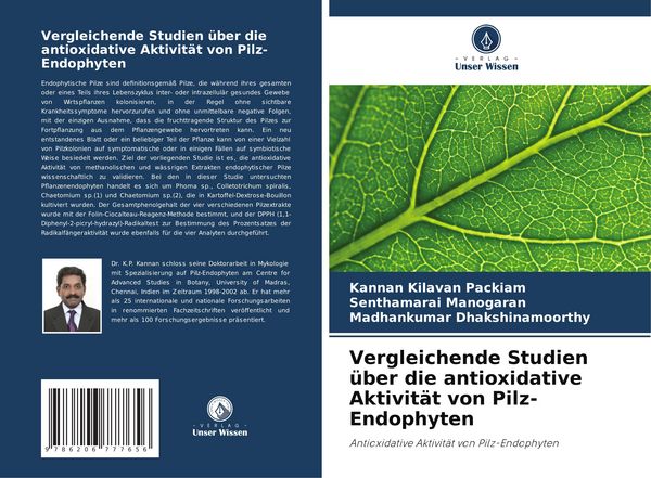 Produktbild: Kilavan Packiam, K: Vergleichende Studien &uuml;ber die antioxida