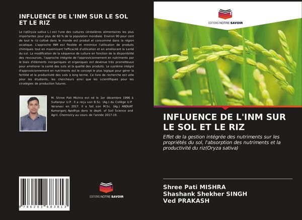 Produktbild: Influence De L'inm Sur Le Sol Et Le Riz