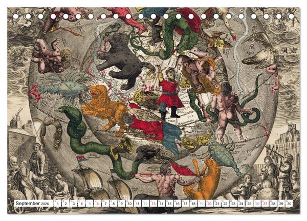 Produktbild: Zu den Sternen (Tischkalender 2026 DIN A5 quer), CALVENDO Monatskalender