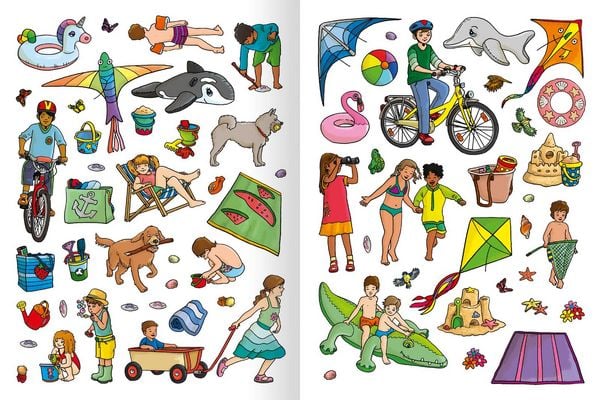 Produktbild: Erstes Stickern &ndash; Im Sommer