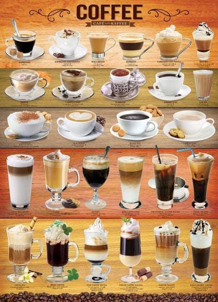 Produktbild: Puzzle 1000 Teile - Coffee
