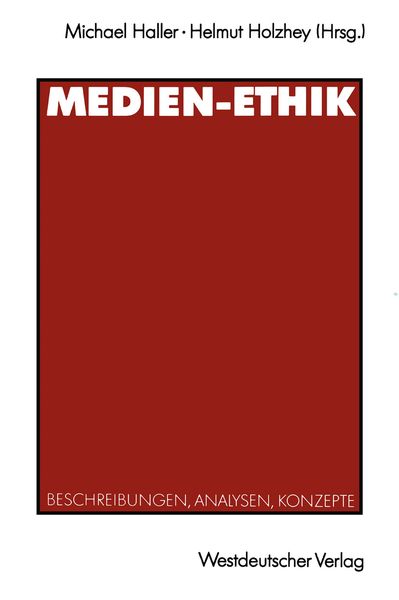 Produktbild: Medien-Ethik