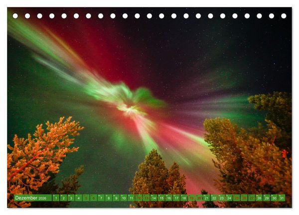 Produktbild: Finnisch Lappland (Tischkalender 2026 DIN A5 quer), CALVENDO Monatskalender