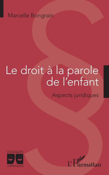 Produktbild: Le droit &agrave; la parole de l'enfant