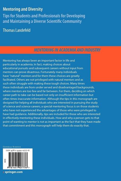 Produktbild: Mentoring and Diversity