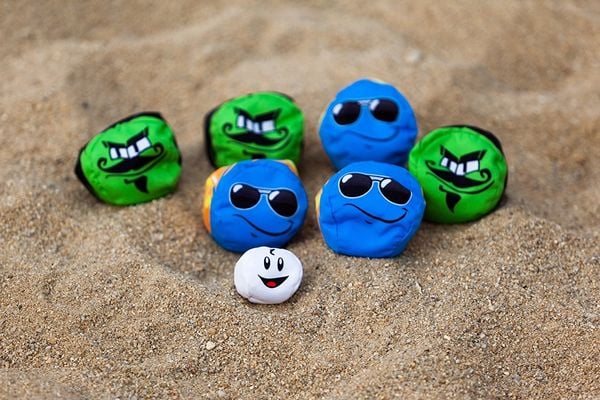 Produktbild: MTS 970825 - Crossboccia Double Pack Heroes, Mexican+Dude, Set für 2 Spieler