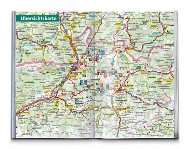 Produktbild: KOMPASS Wanderf&uuml;hrer Kaisergebirge, Wilder Kaiser, Zahmer Kaiser, Kaiserwinkl, Thiersee-Pendling,60 Touren mit Extra-Tourenkarte