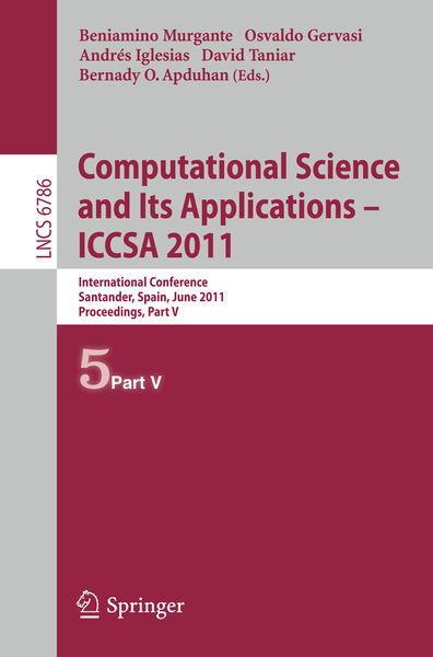 Produktbild: Computational Science and Its Applications - ICCSA 2011