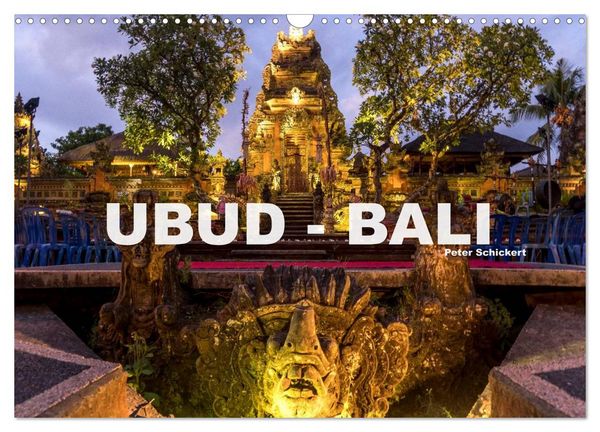 Ubud - Bali (Wandkalender 2026 DIN A3 quer), CALVENDO Monatskalender