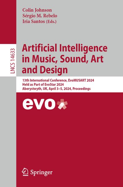 Produktbild: Artificial Intelligence in Music, Sound, Art and Design
