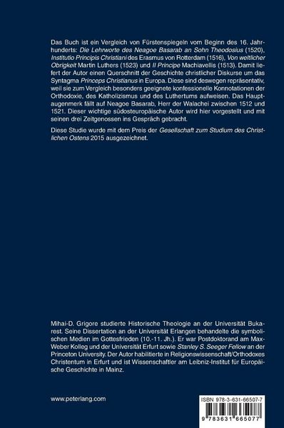 Produktbild: Neagoe Basarab &ndash; Princeps Christianus