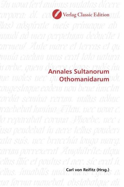 Produktbild: Annales Sultanorum Othomanidarum