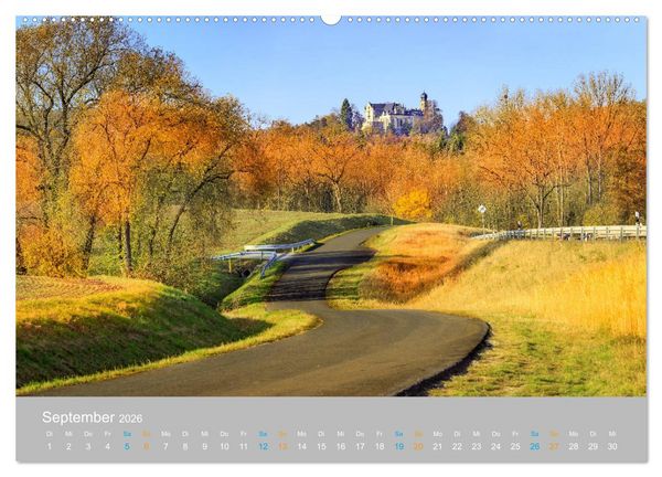 Produktbild: Coburger Land - Burgen und Schl&ouml;sser (hochwertiger Premium Wandkalender 2026 DIN A2 quer), Kunstdruck in Hochglanz