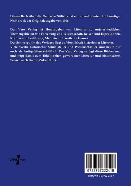 Produktbild: Deutsche Stilistik