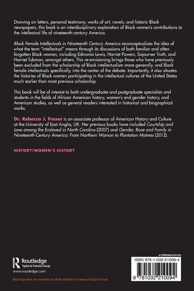 Produktbild: Black Female Intellectuals in Nineteenth Century America