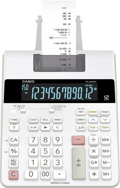 Produktbild: CASIO&reg; druckender Tischrechner FR-2650RC