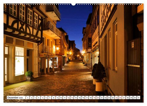 Produktbild: Barbarossastadt Gelnhausen vom Frankfurter Taxifahrer Petrus Bodenstaff (hochwertiger Premium Wandkalender 2026 DIN A2 quer), Kunstdruck in Hochglanz