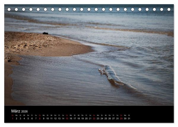 Produktbild: Sehnsucht nach Meer (Tischkalender 2026 DIN A5 quer), CALVENDO Monatskalender
