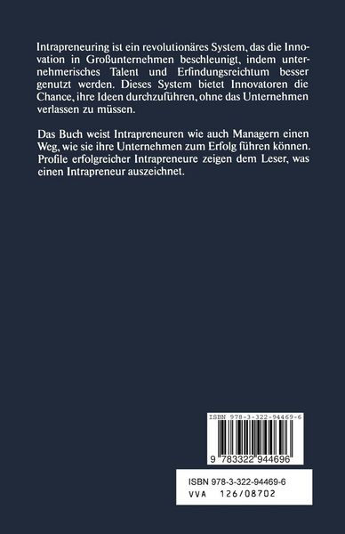 Produktbild: Intrapreneuring