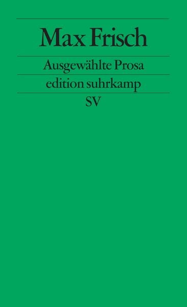 Produktbild: Ausgew&auml;hlte Prosa