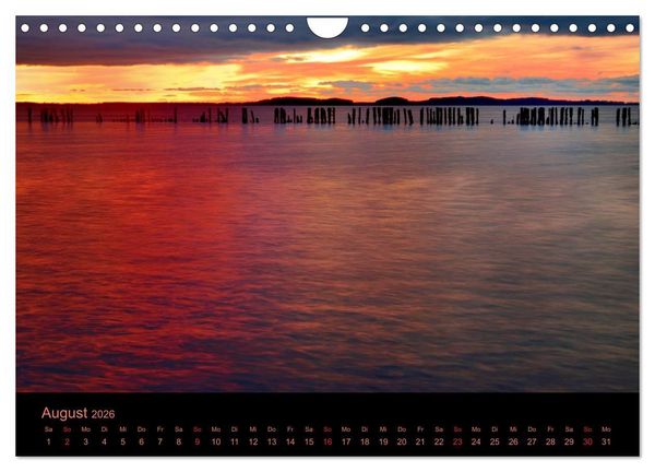 Produktbild: Sonnenuntergang (Wandkalender 2026 DIN A4 quer), CALVENDO Monatskalender