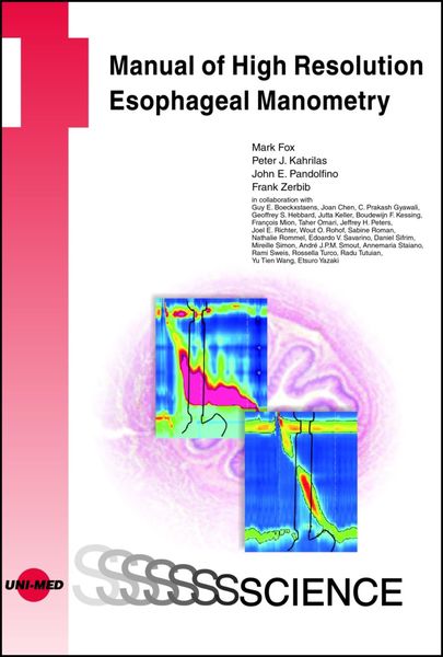 Produktbild: Manual of High Resolution Esophageal Manometry