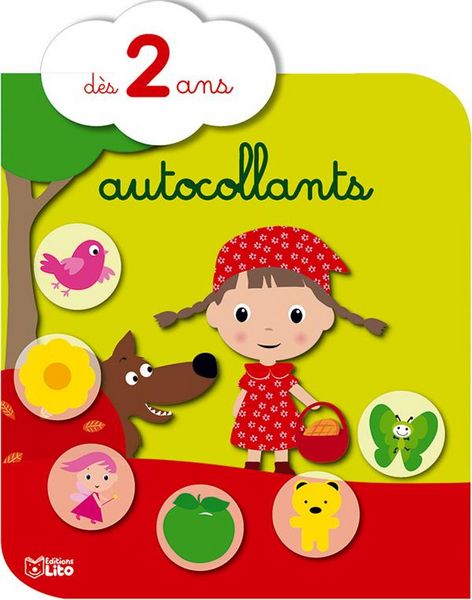 Produktbild: Le Petit Chaperon rouge : autocollants : d&egrave;s 2 ans
