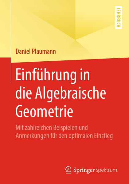 Produktbild: Einf&uuml;hrung in die Algebraische Geometrie