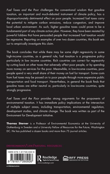 Produktbild: Fuel Taxes and the Poor