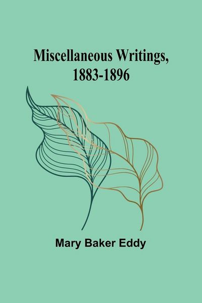 Produktbild: Miscellaneous Writings, 1883-1896